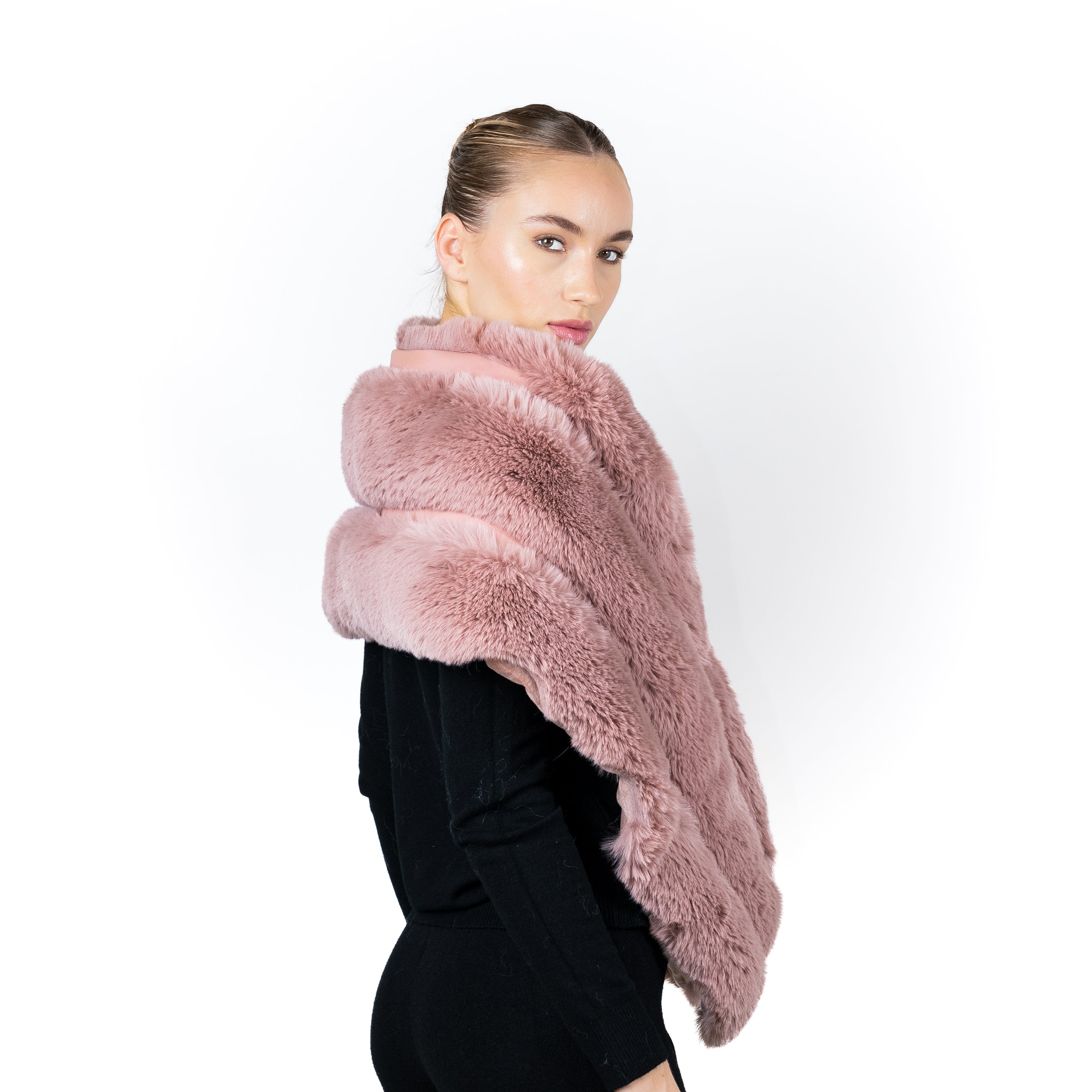 Soft Fur Shoulder Scarf