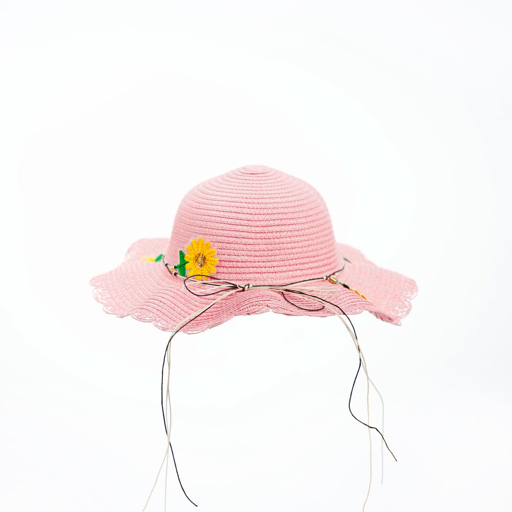 Beach kids Hat With Bag  Voile
