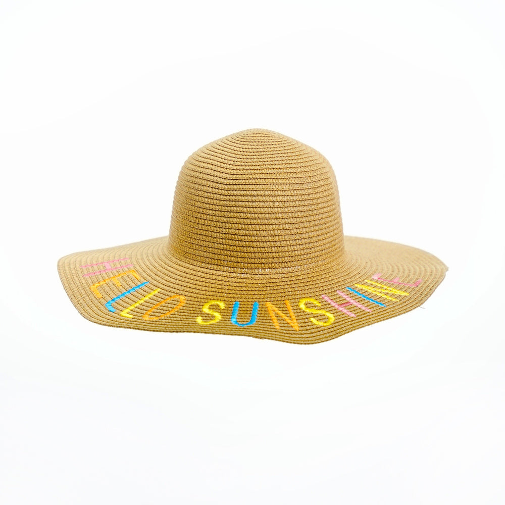 Beach Hat With Bag  Voile