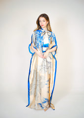 Beach Dress With Scarf  Voile