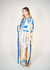 Beach Dress With Scarf  Voile