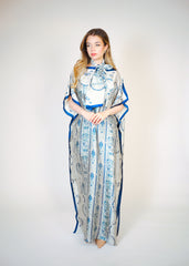 Beach Dress With Scarf  Voile