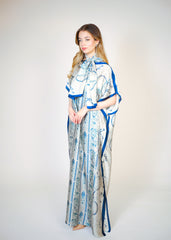 Beach Dress With Scarf  Voile