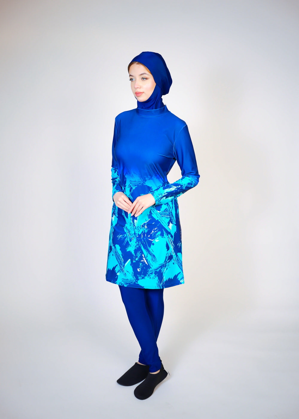 Burkini  Swimsuit  Voile
