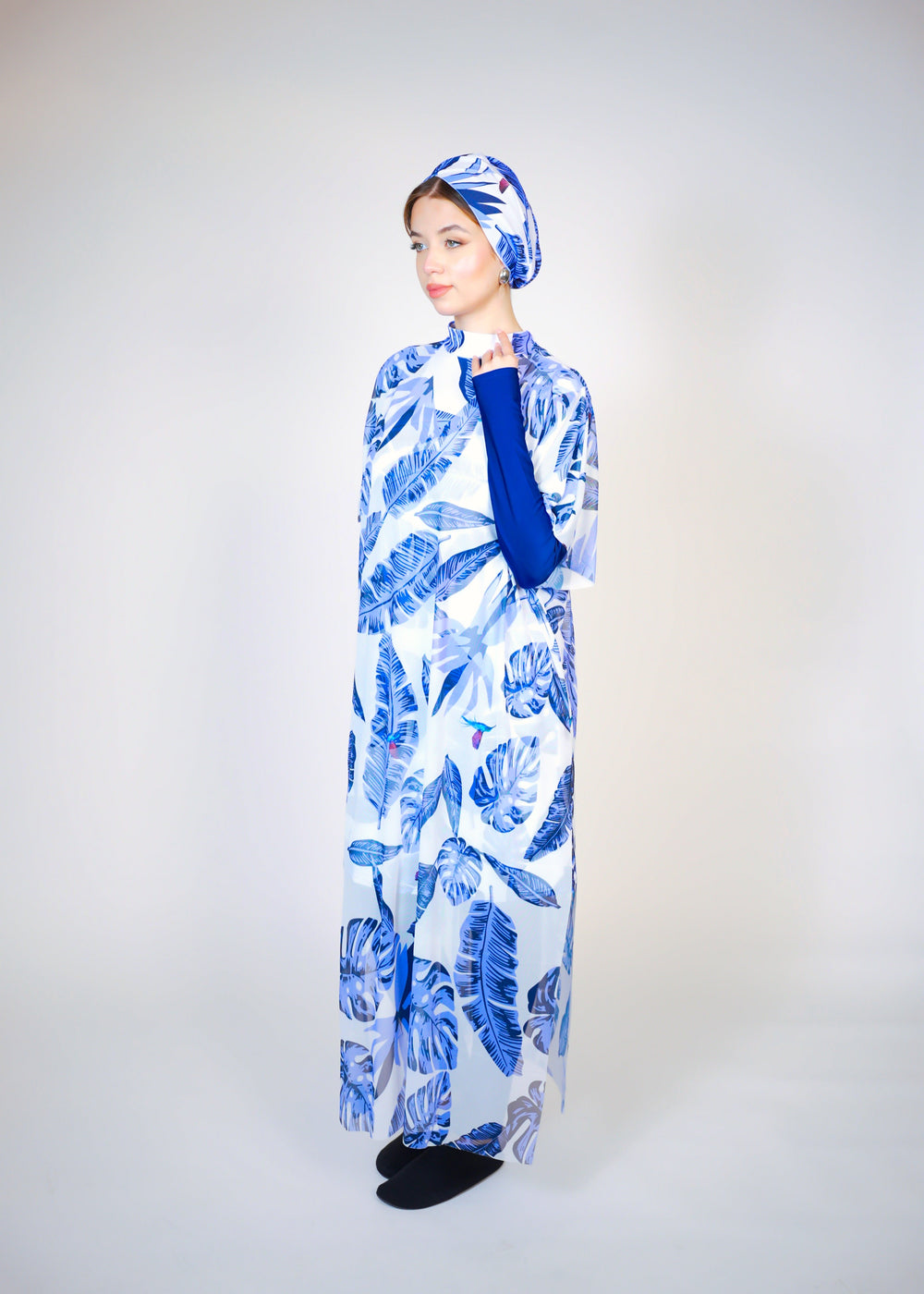 Burkini  Swimsuit  Voile