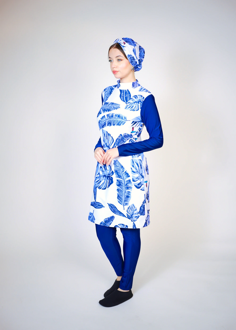 Burkini  Swimsuit  Voile