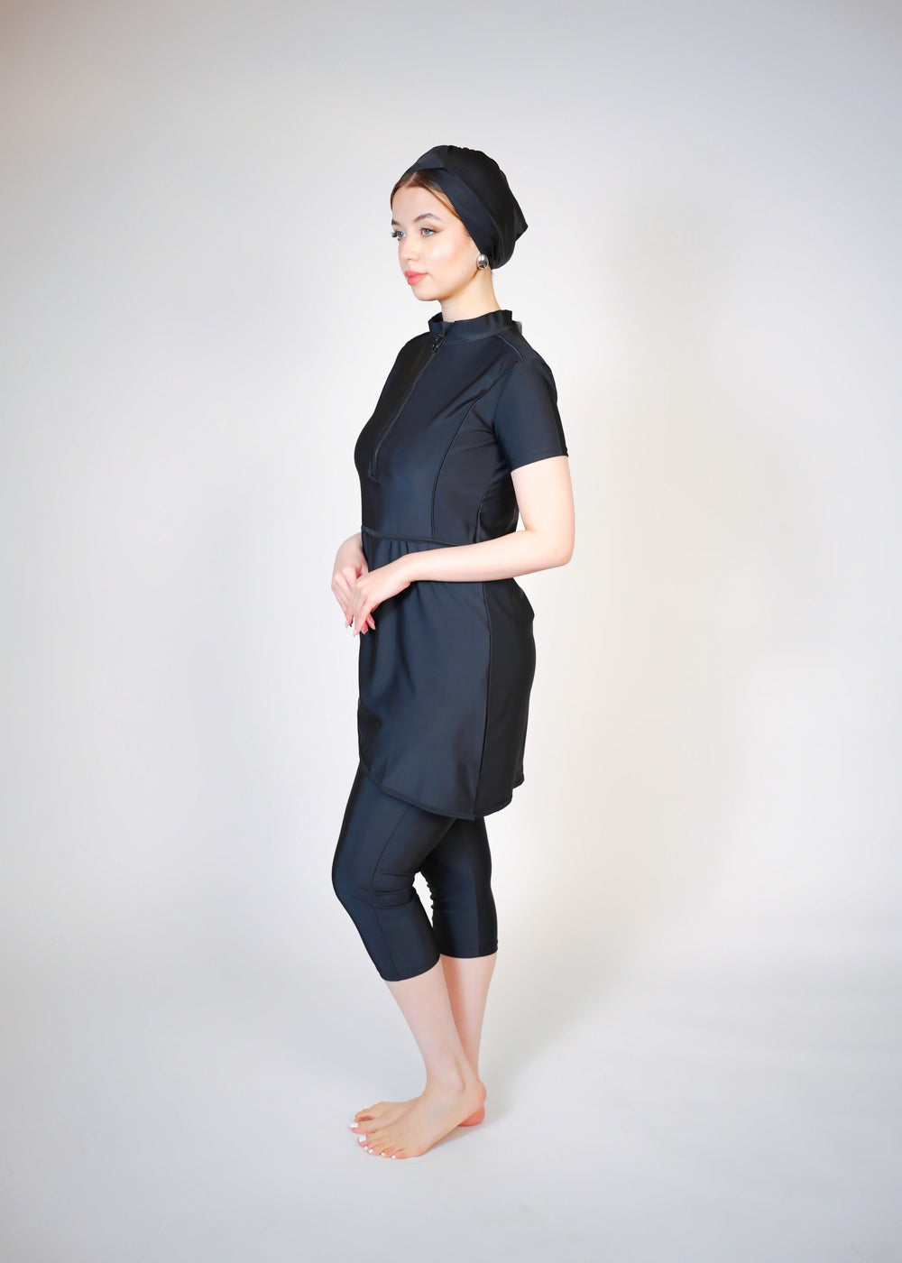 Burkini  Swimsuit  Voile