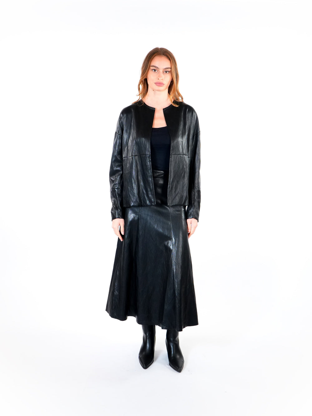 Pu Leather Jacket  Elora