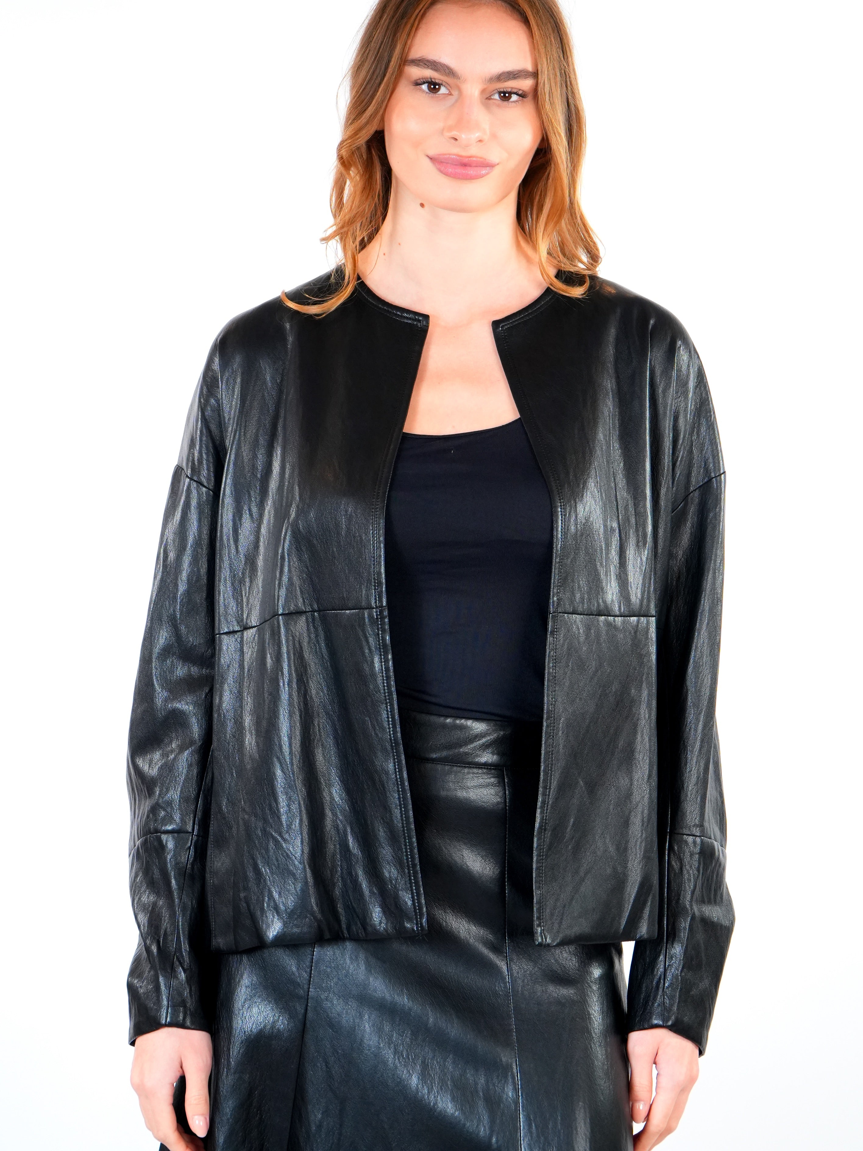 Pu Leather Jacket  Elora