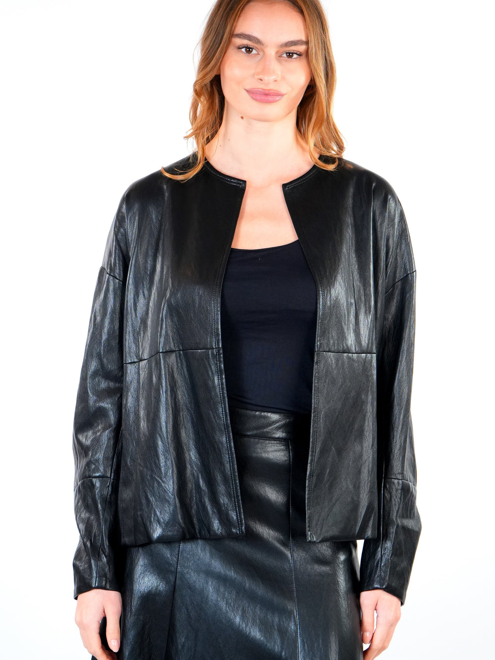 Pu Leather Jacket  Elora