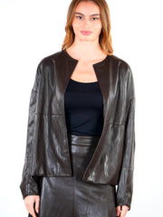 Pu Leather Jacket  Elora