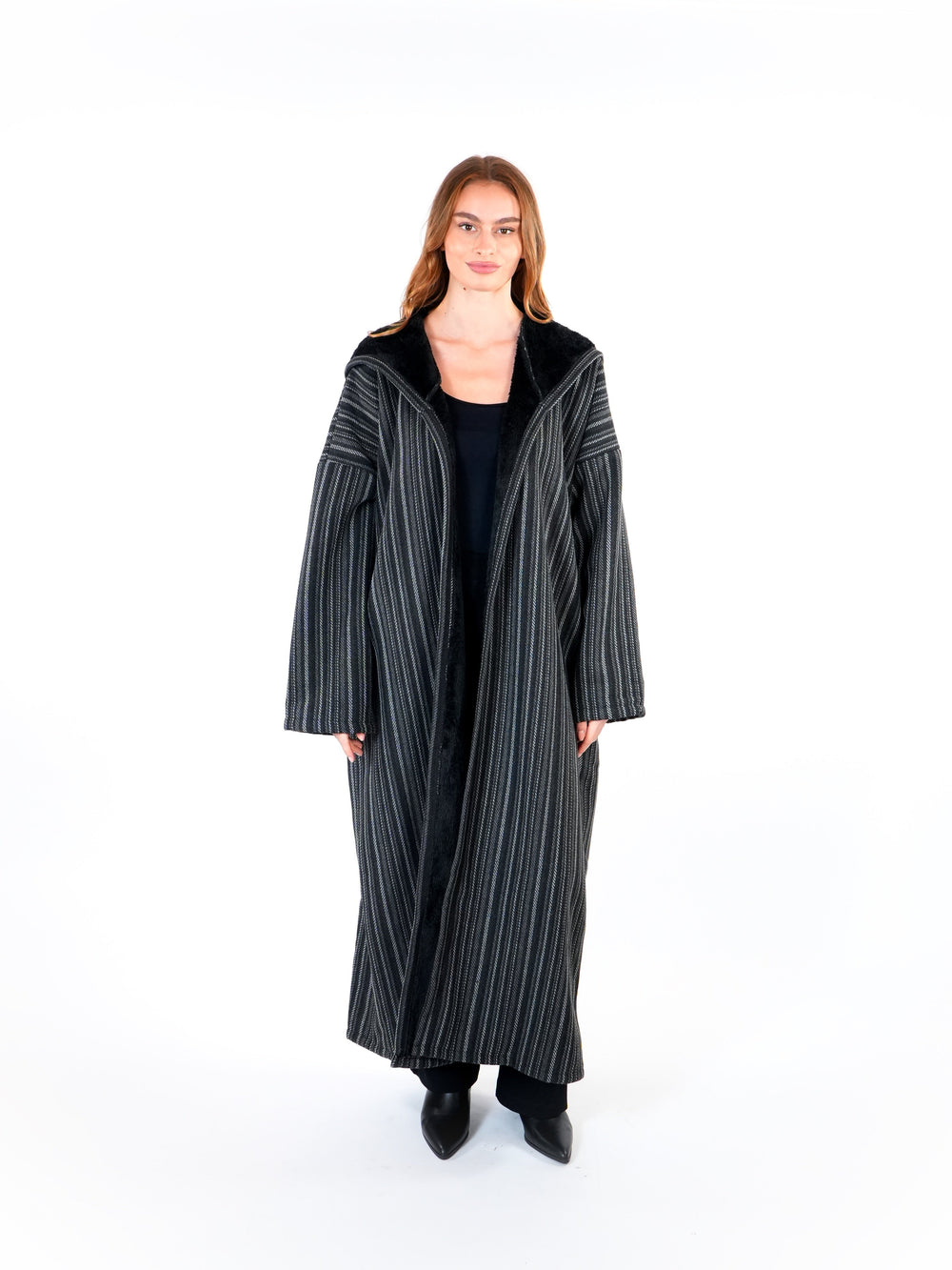 Long Hooded Coat  Elora