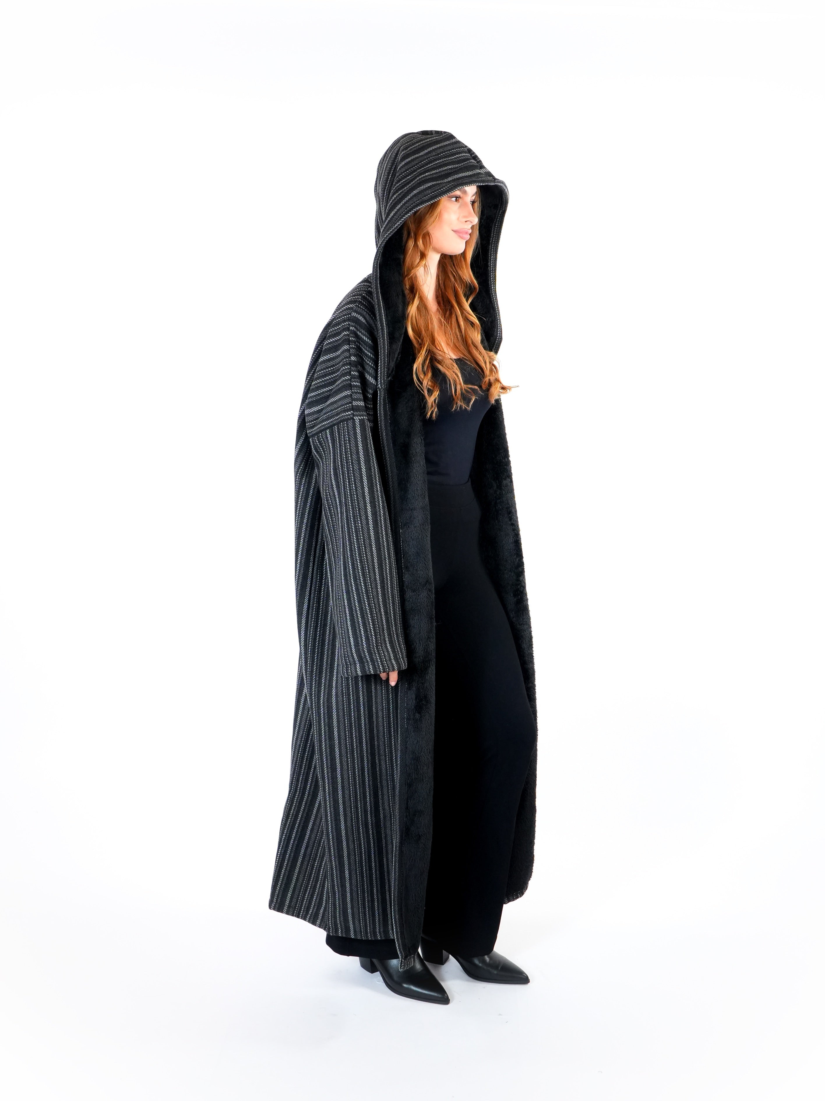 Long Hooded Coat  Elora