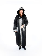 Long Hooded Coat  Elora