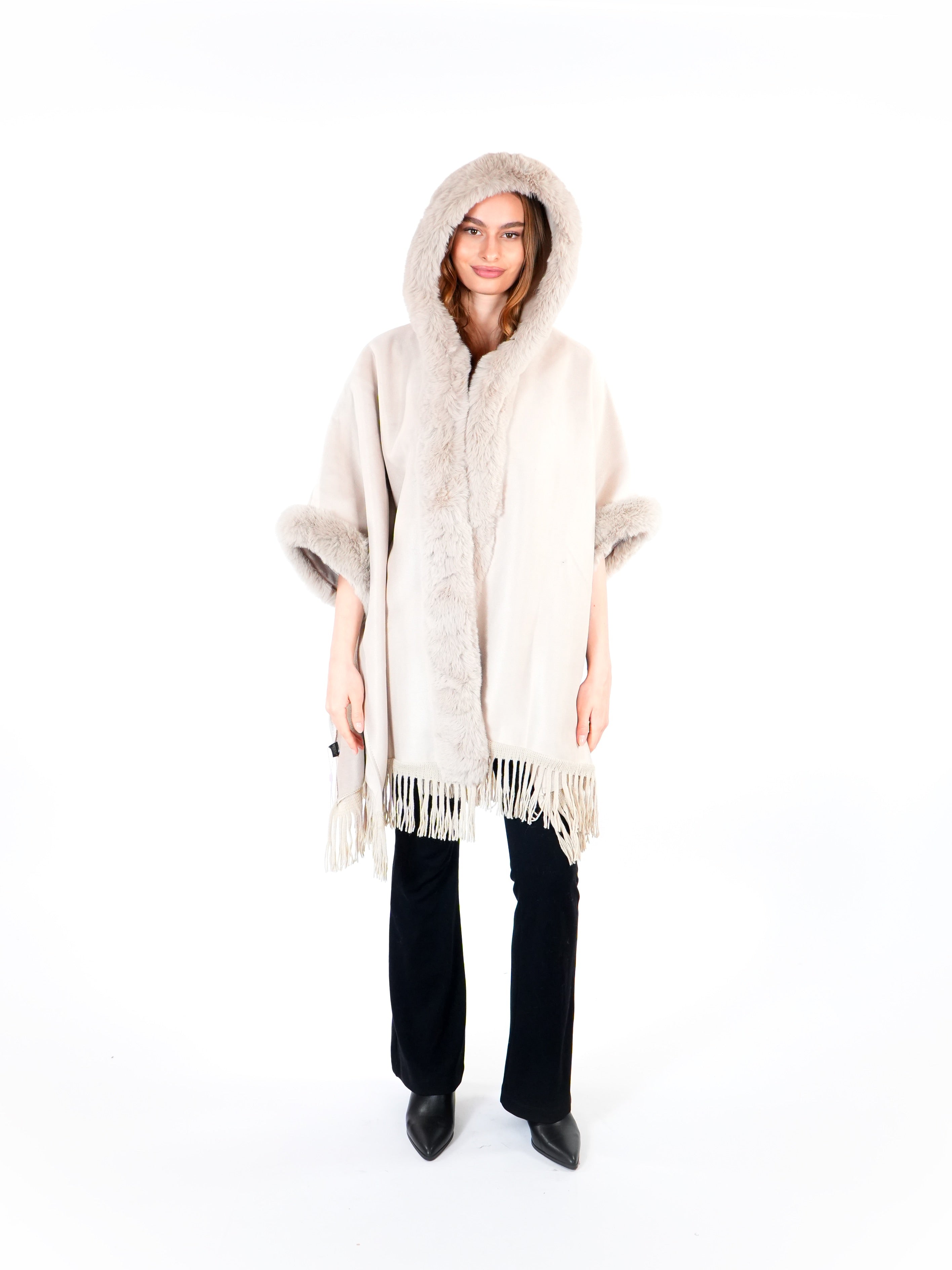 Fur Poncho