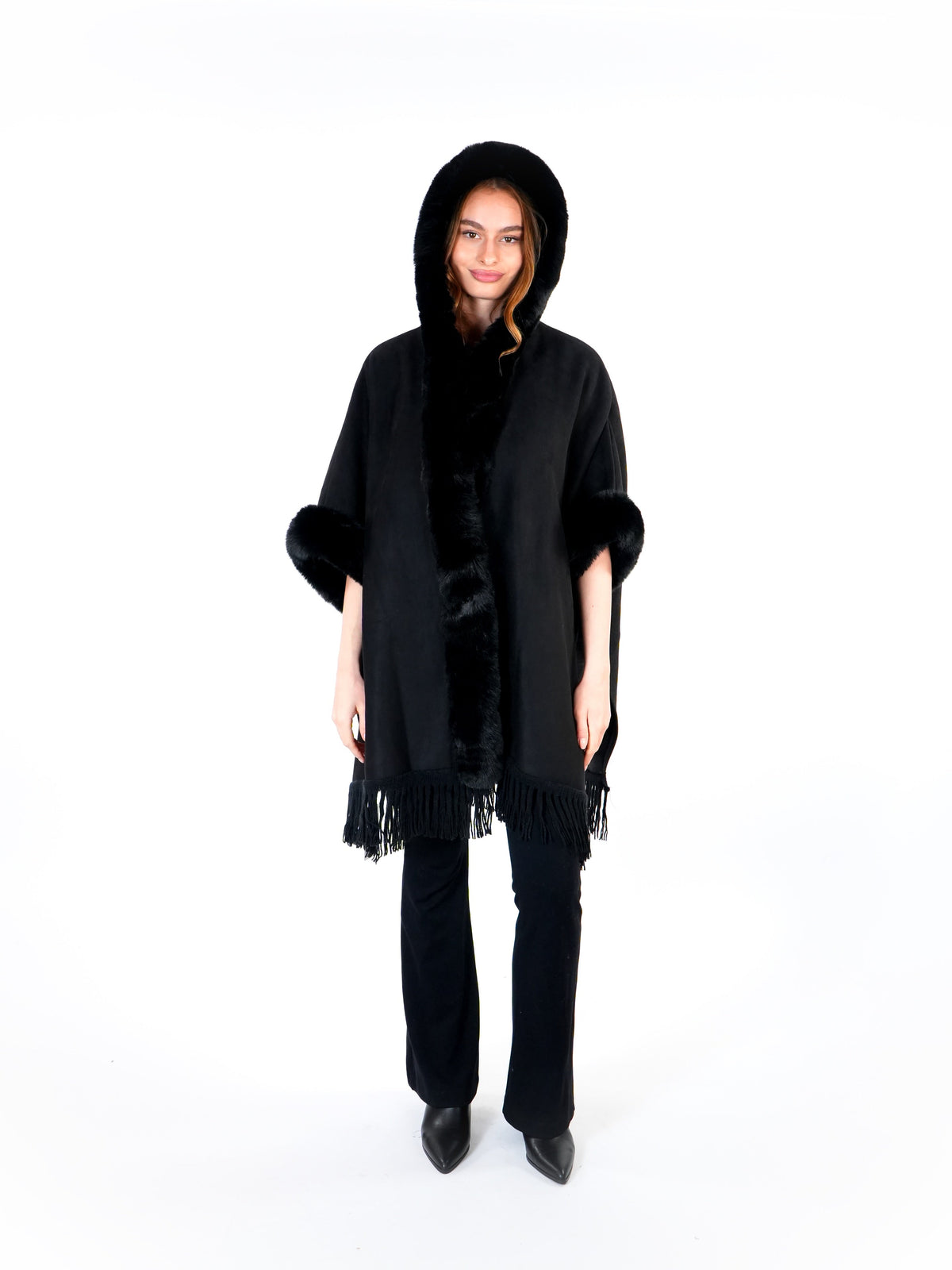 Fur Poncho  Elora