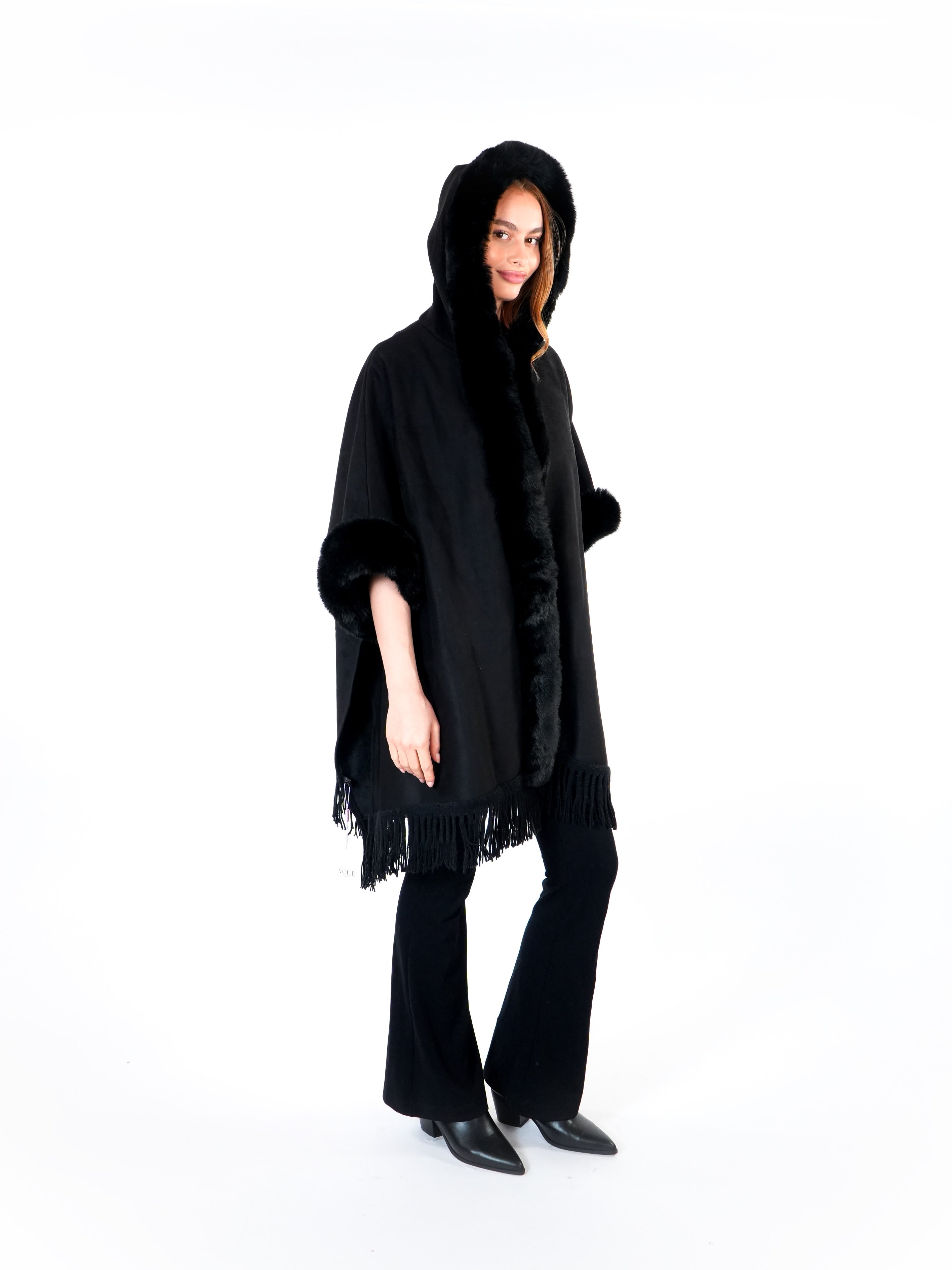Fur Poncho