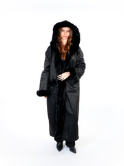 Long Hooded Coat  Elora