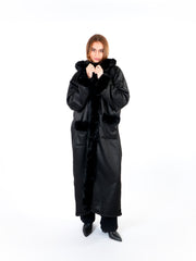 Long Hooded Coat