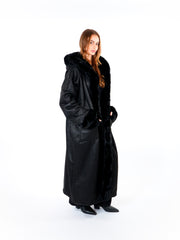 Long Hooded Coat