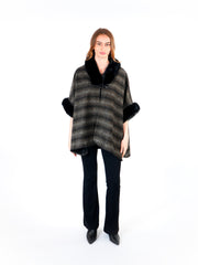 Fur Poncho  Elora