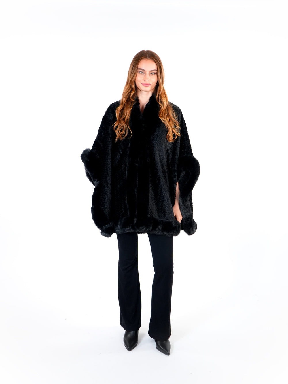 Fur Poncho  Elora