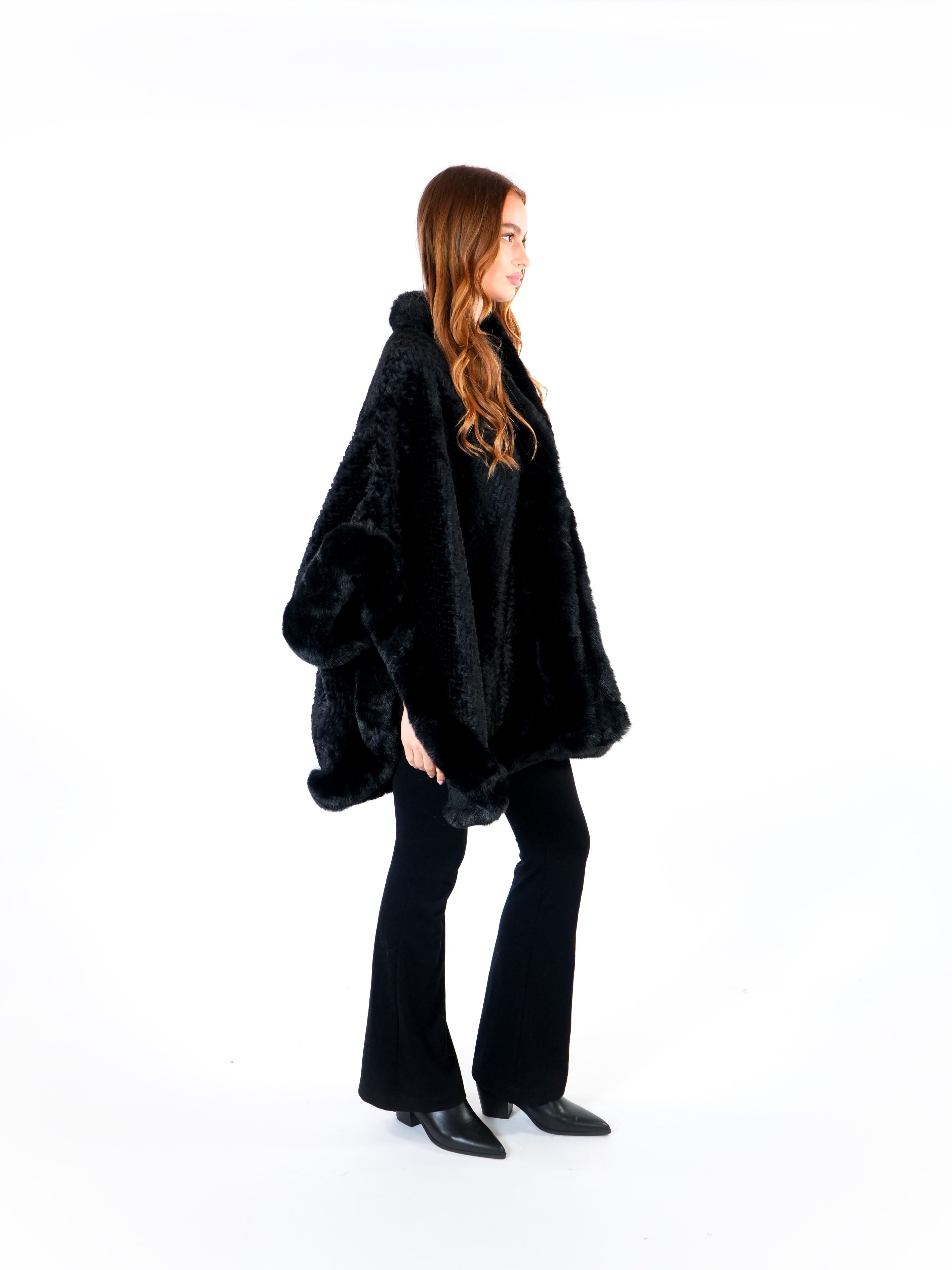 Fur Poncho