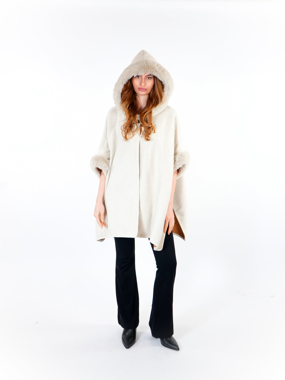 Fur Poncho  Elora