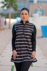 Rozamay Burkini Swimsuit-E020  Voile