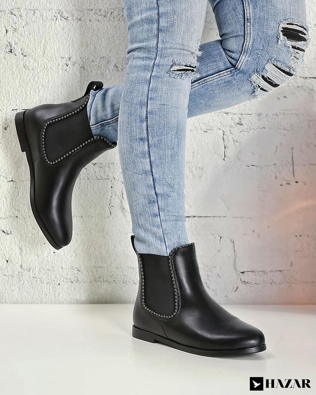 Flat Boot Voile Fashion