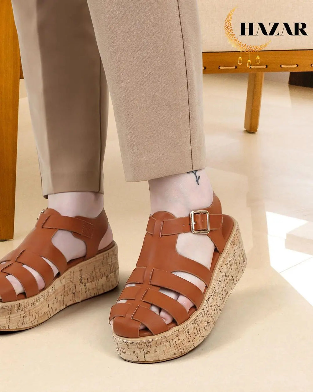 Flat Sandal Voile Fashion