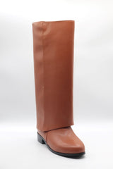 Flat high boot Voile Fashion