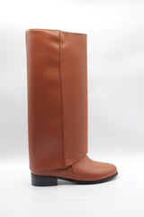 Flat high boot Voile Fashion