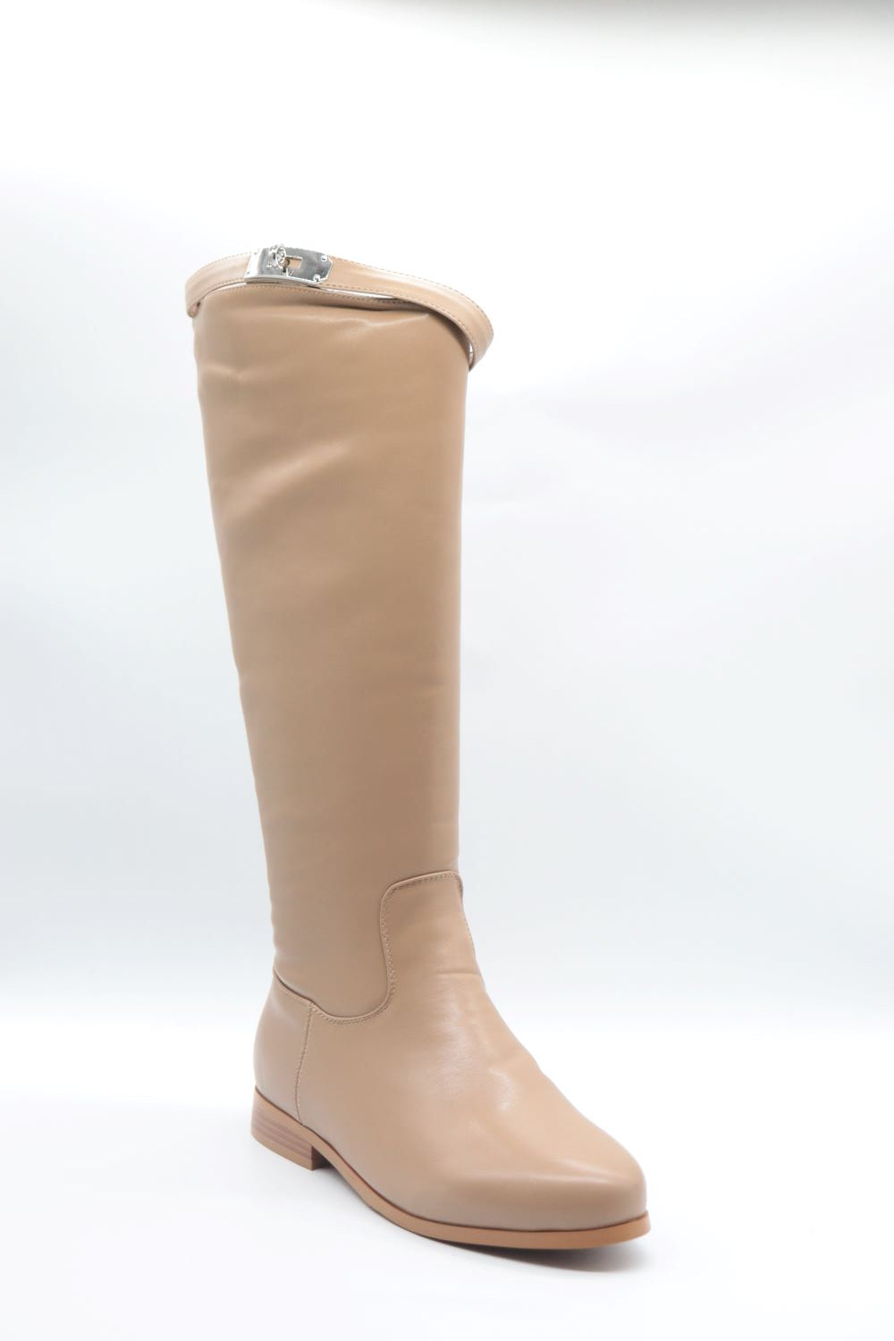 Flat high boot Voile Fashion