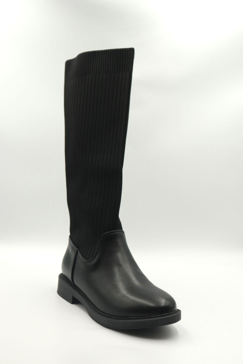 Flat high boot Voile Fashion