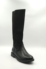 Flat high boot Voile Fashion