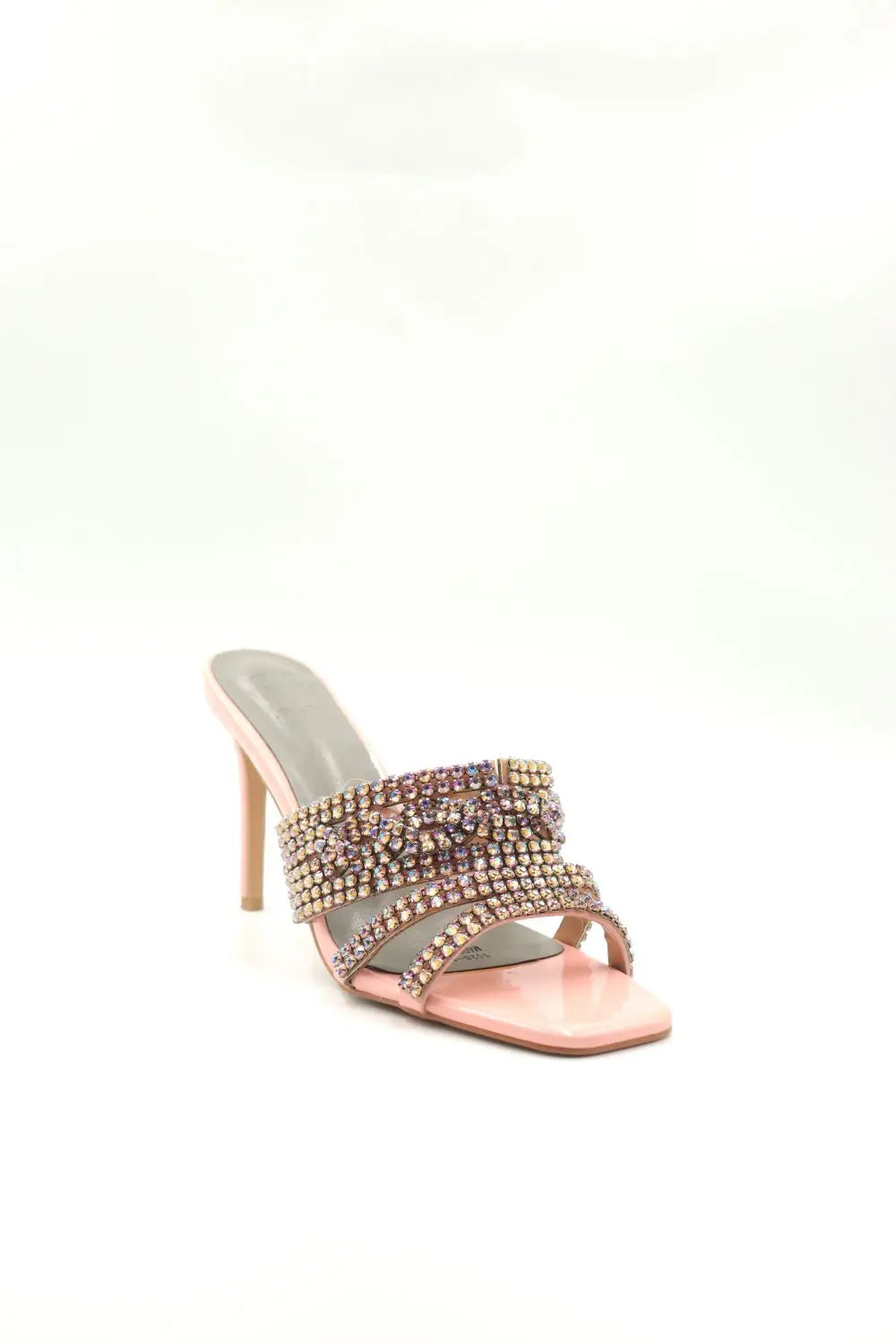 Heel Mule Sandal Voile Fashion