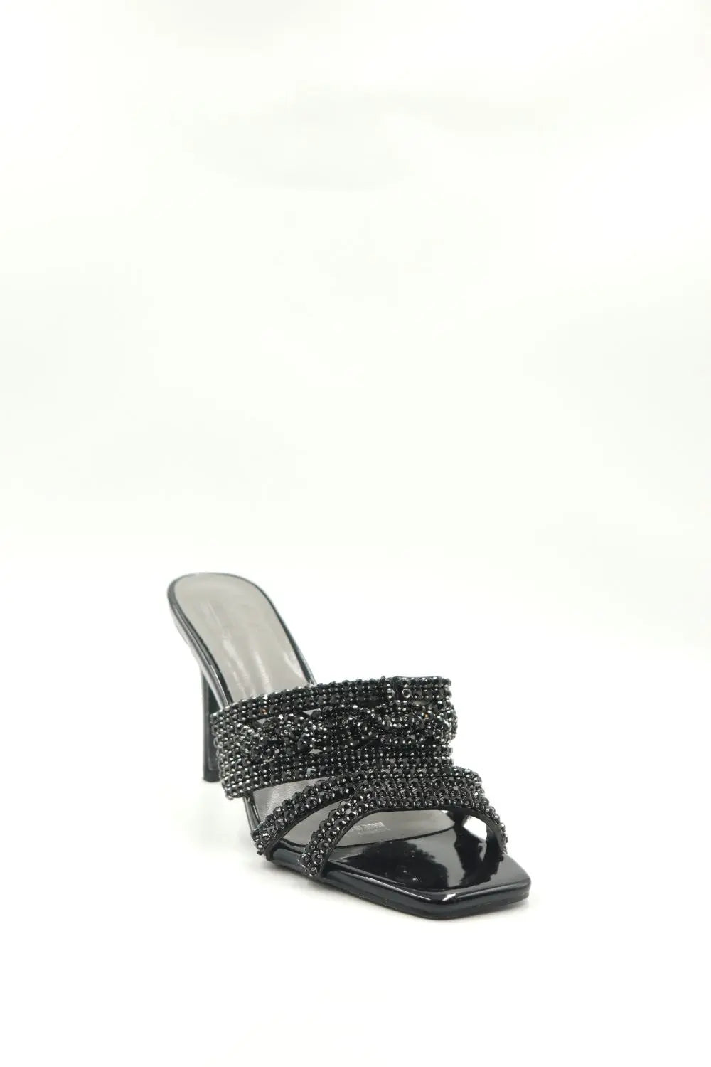 Heel Mule Sandal Voile Fashion