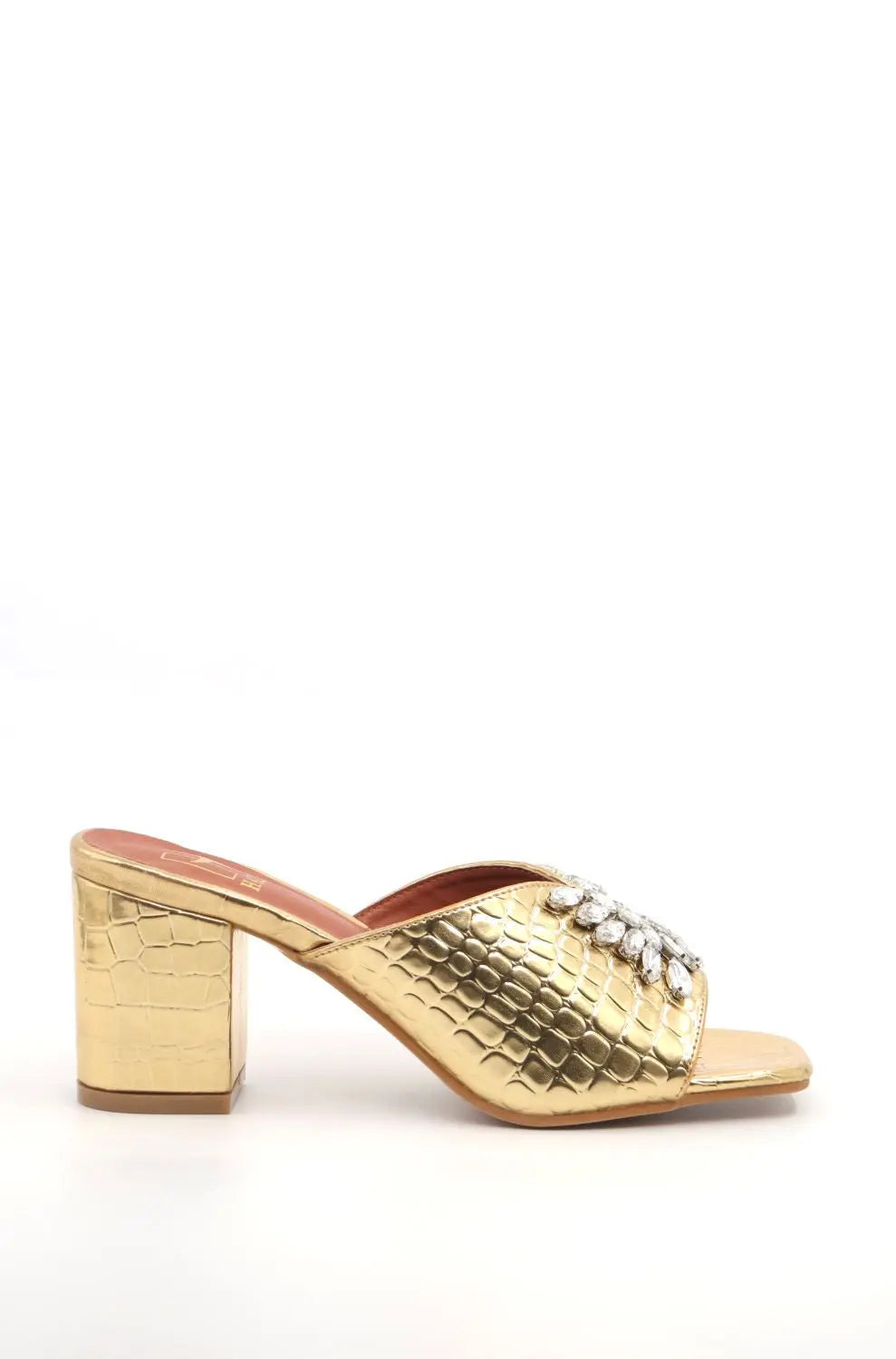 Heel Mule Voile Fashion