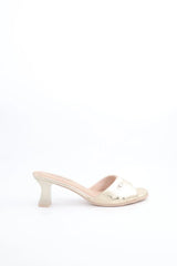 Heel Mule Voile Fashion