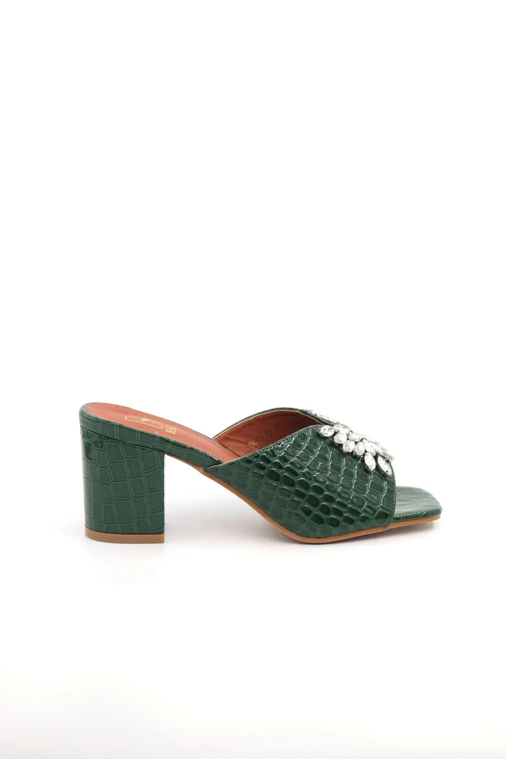 Heel Mule Voile Fashion