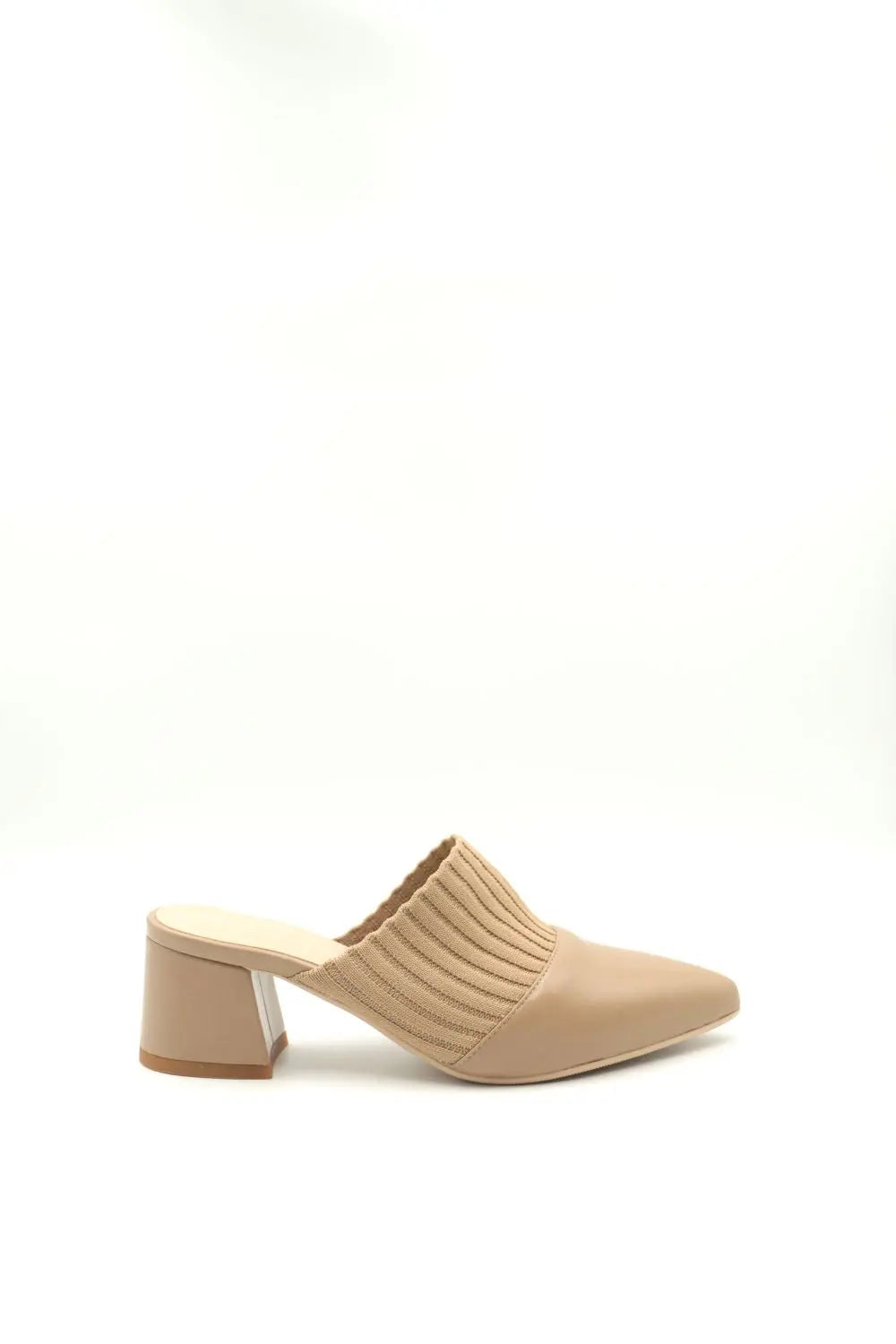 Heel Mule Voile Fashion