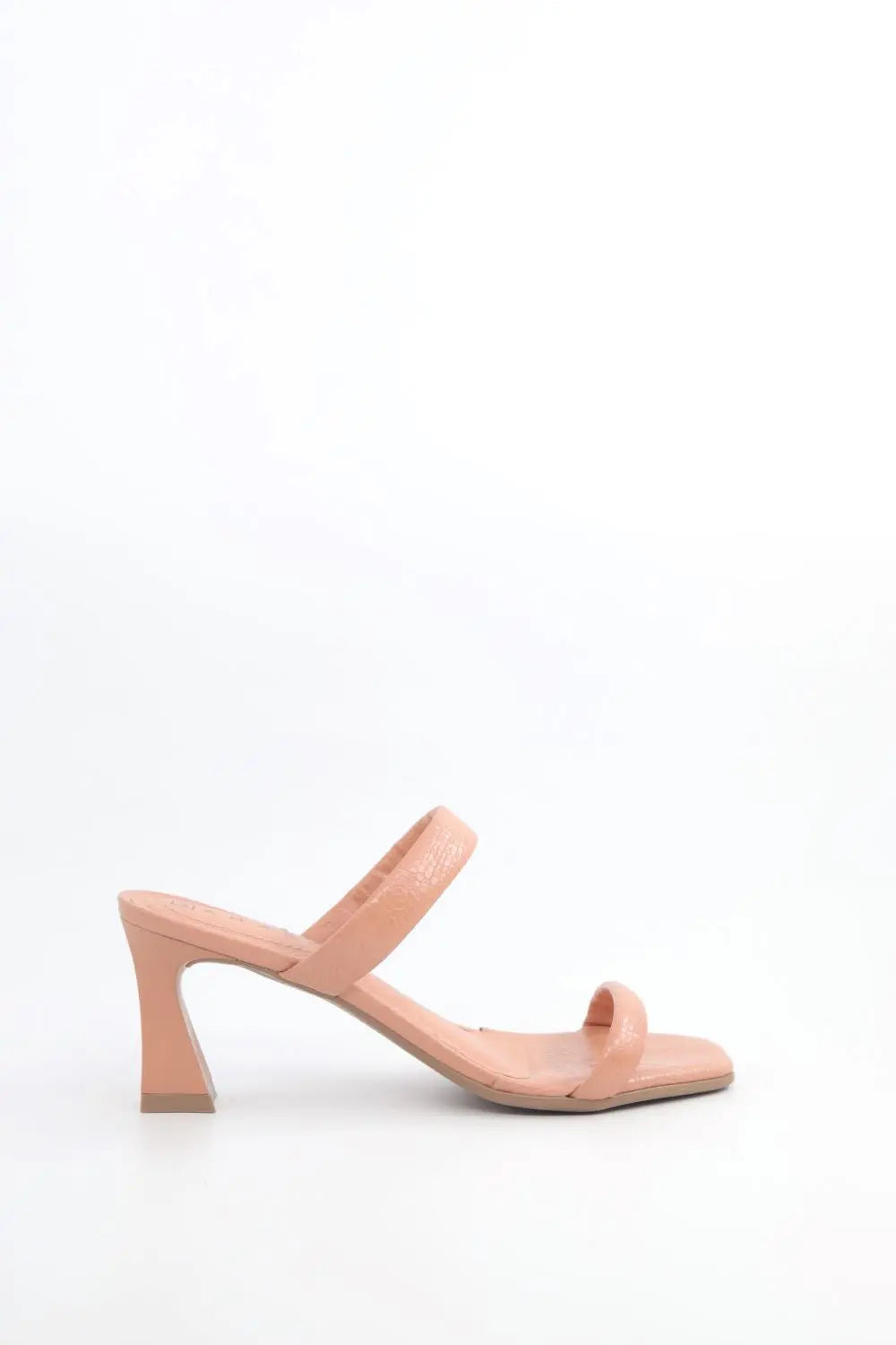 Heel Mule Voile Fashion