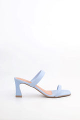 Heel Mule Voile Fashion