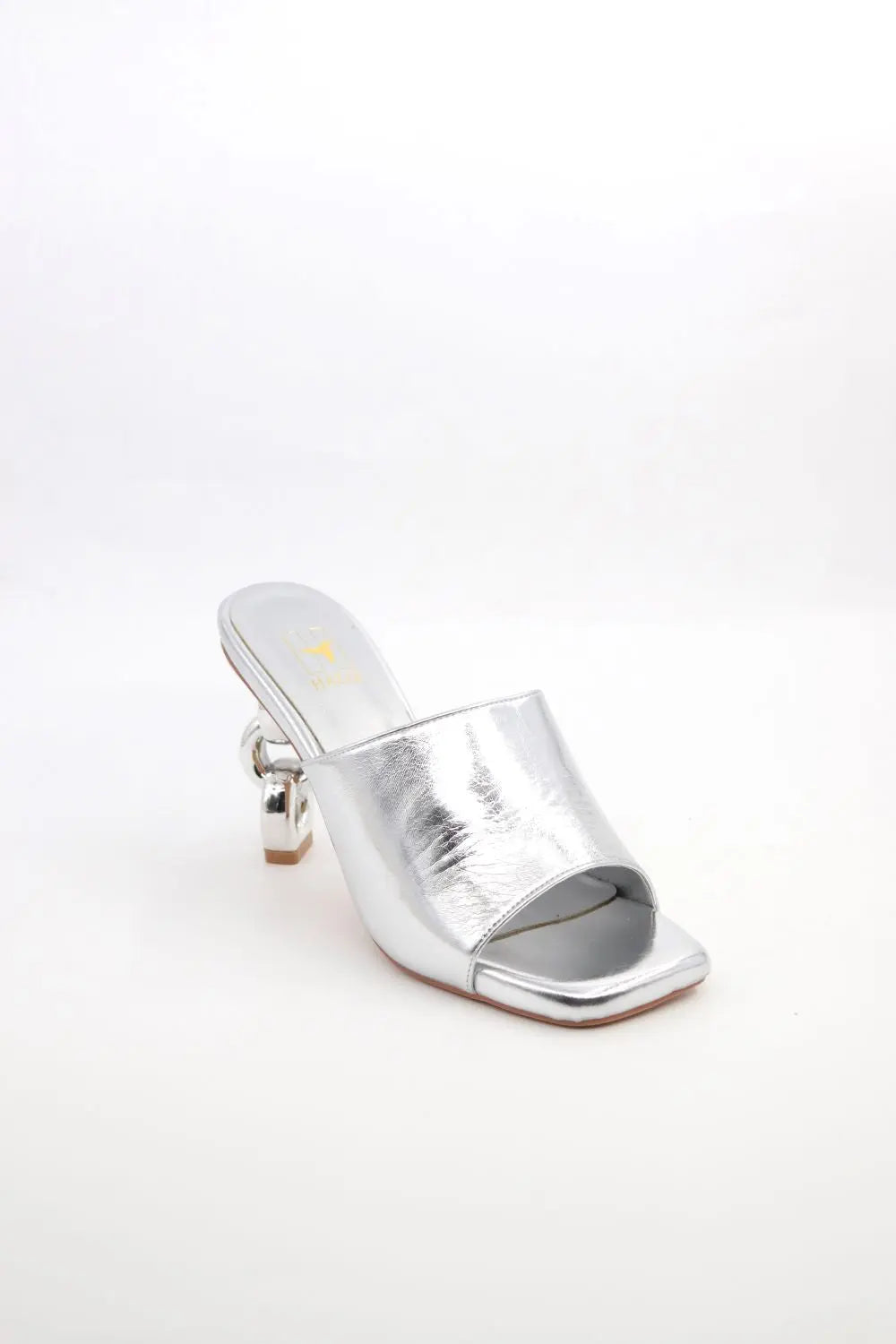 Heel Mule Voile Fashion