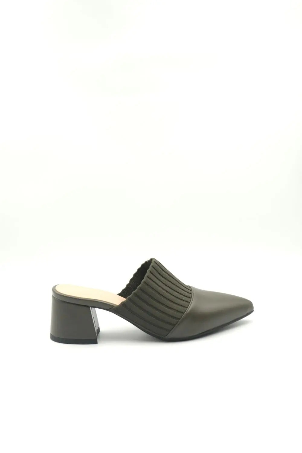 Heel Mule Voile Fashion