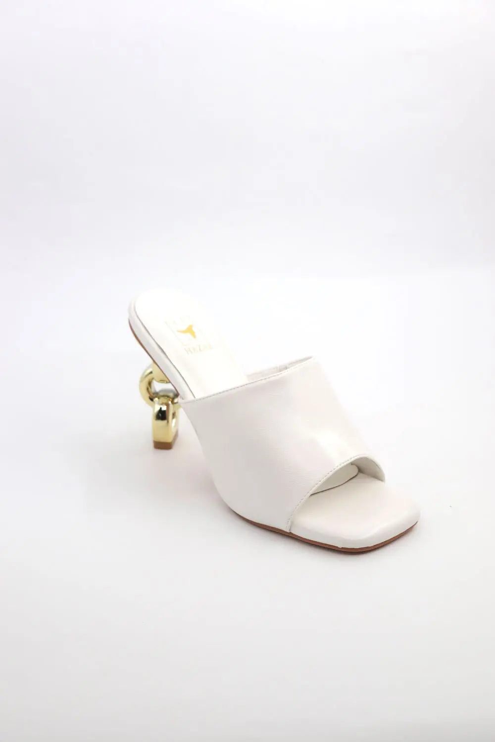 Heel Mule Voile Fashion