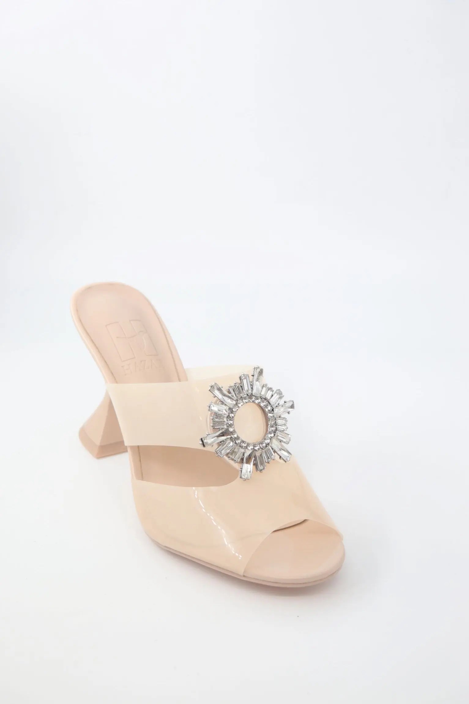 Heel Mule Voile Fashion