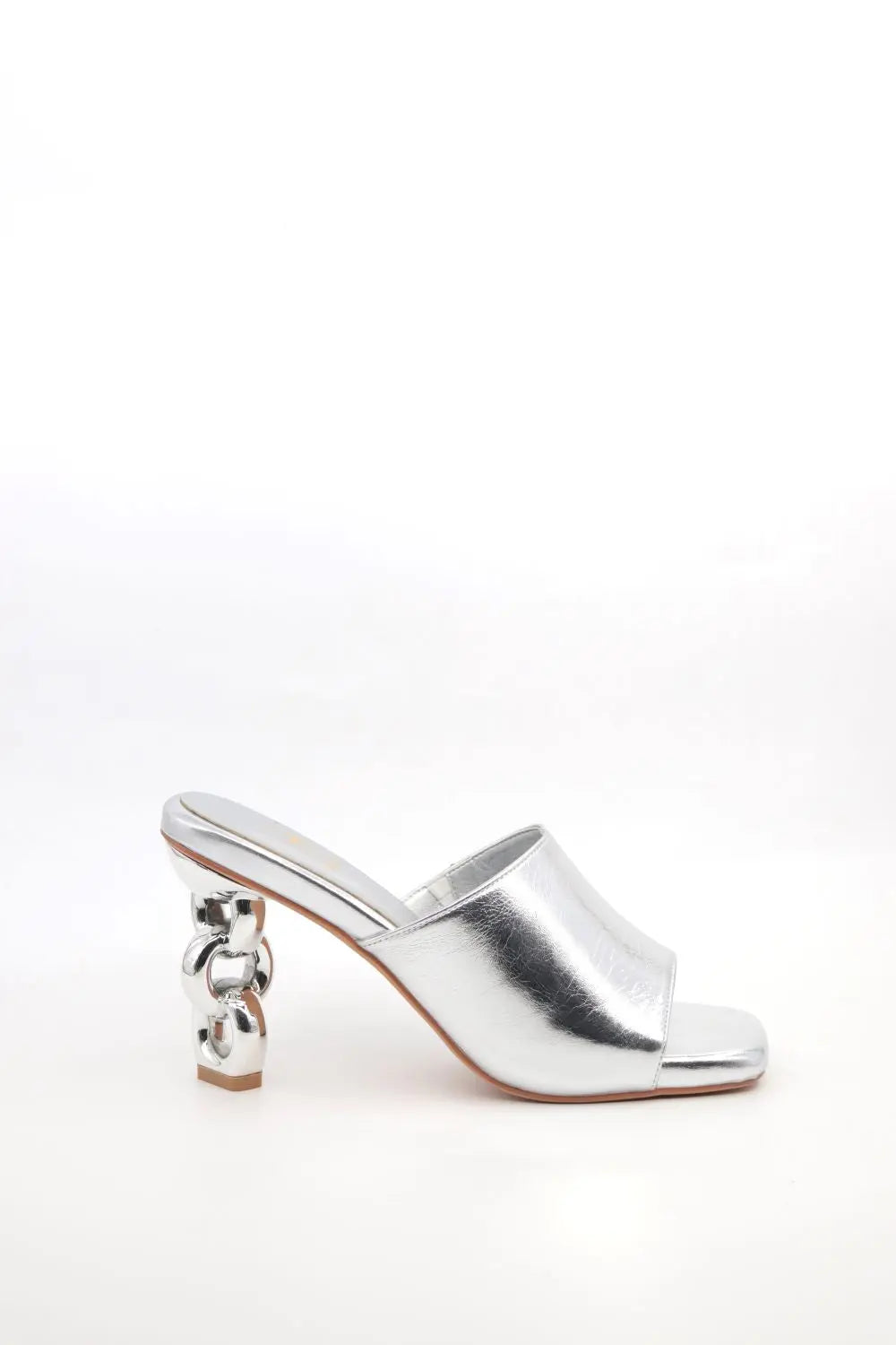 Heel Mule Voile Fashion