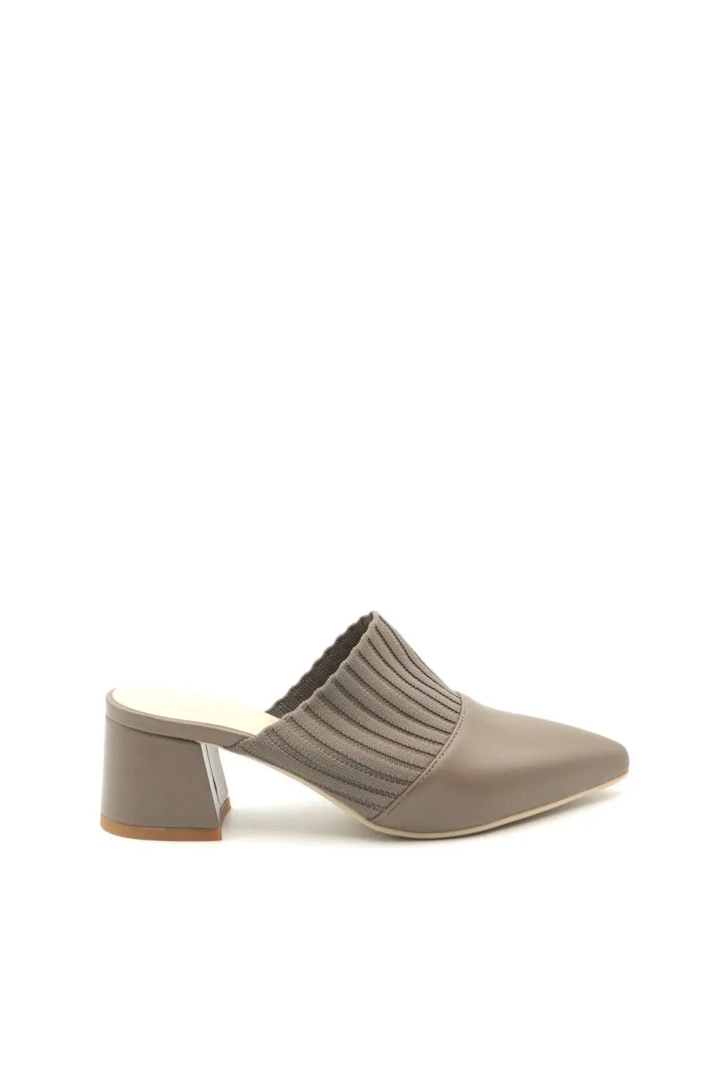 Heel Mule Voile Fashion